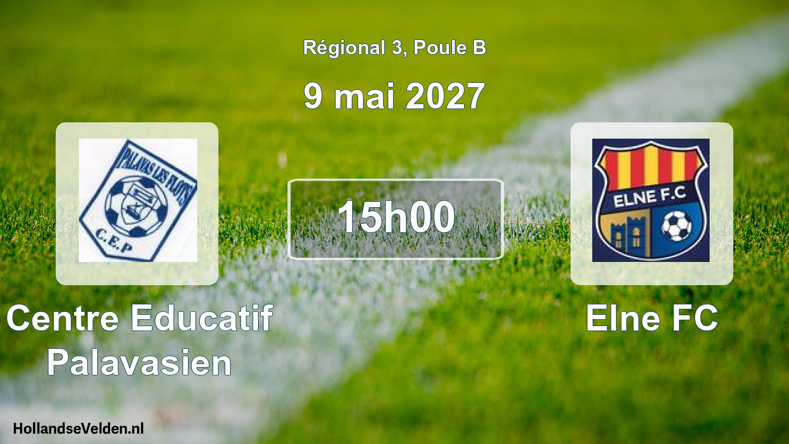 Scheduled Match: Centre Educatif Palavasien - Elne FC (9 May 2027)