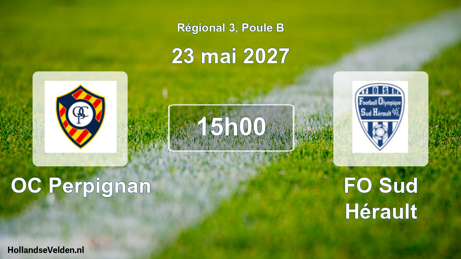 Scheduled Match: OC Perpignan - FO Sud Hérault (23 May 2027)