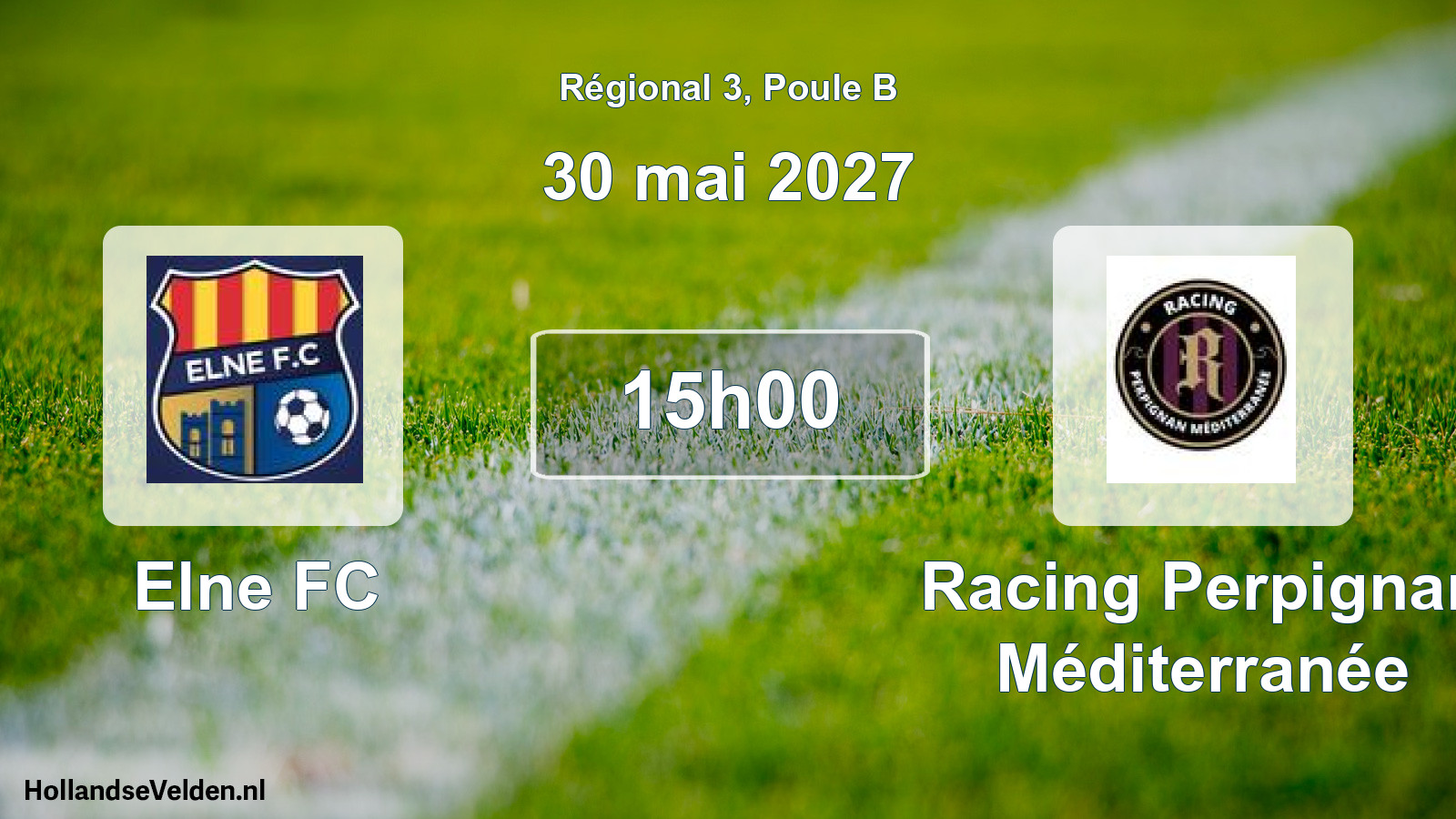 Scheduled Match: Elne FC - Racing Perpignan Méditerranée (30 May 2027)