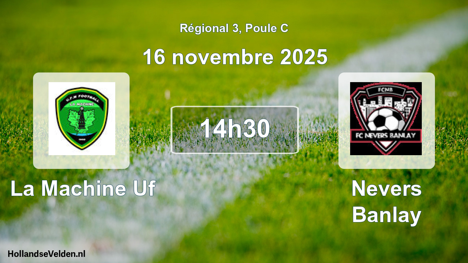 Scheduled Match: La Machine Uf - Nevers Banlay (16 November 2025)