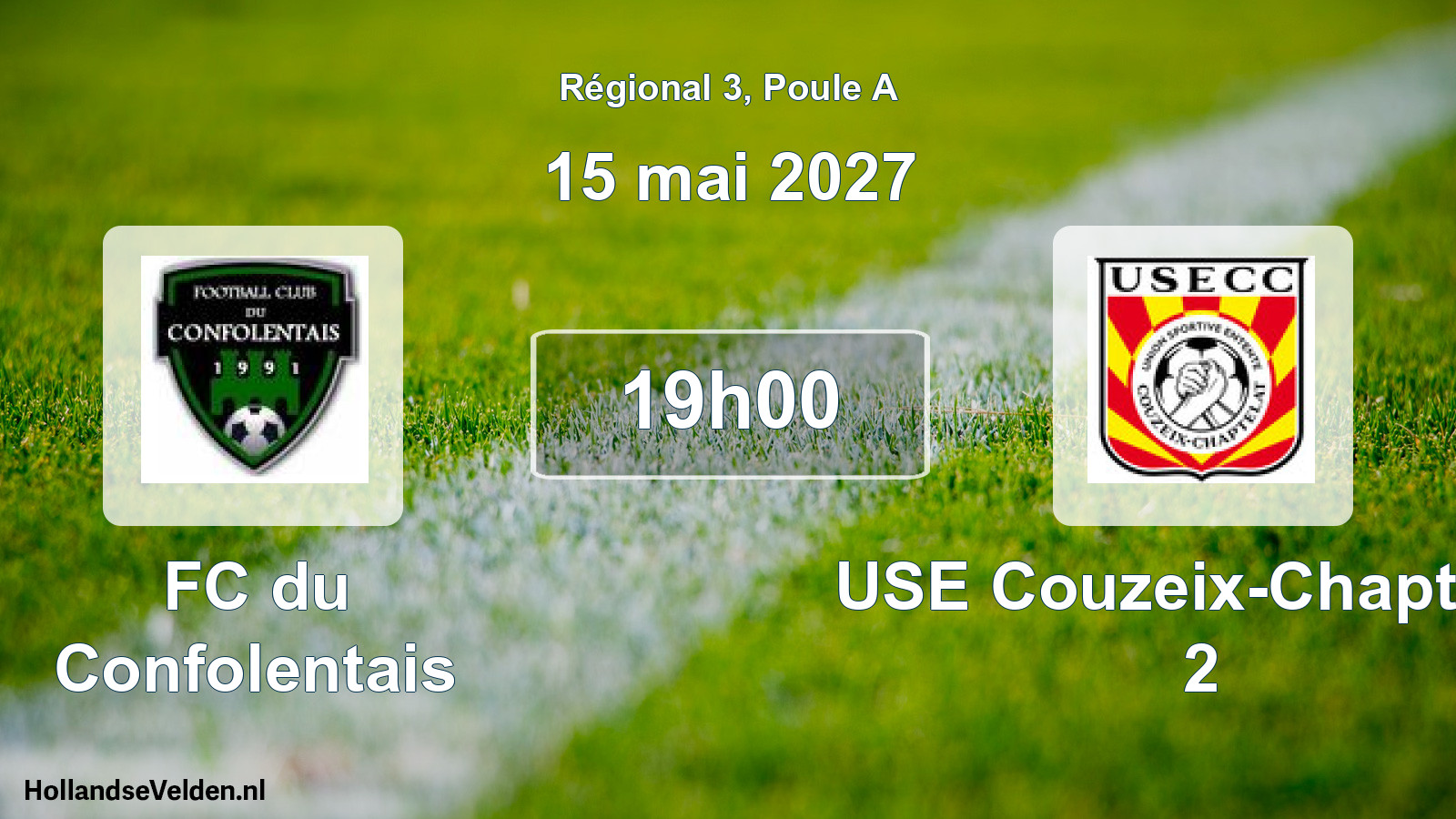 Scheduled Match: FC du Confolentais - USE Couzeix-Chaptelat 2 (15 May 2027)