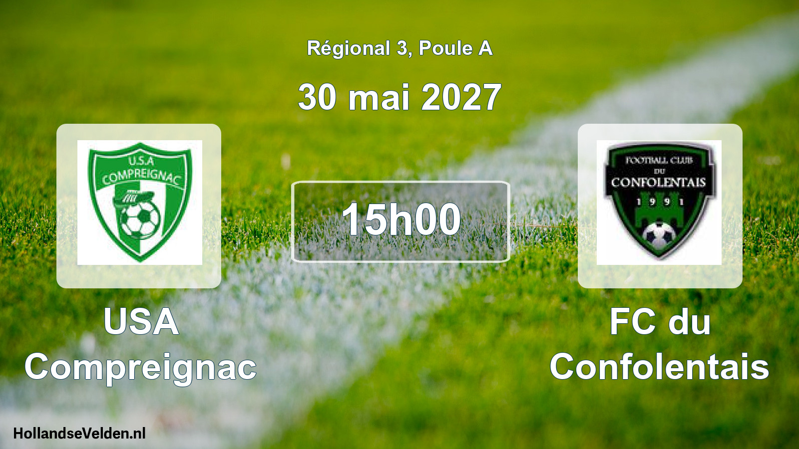 Scheduled Match: USA Compreignac - FC du Confolentais (30 May 2027)