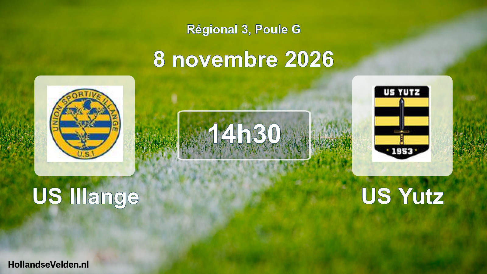 Scheduled Match: US Illange - US Yutz (8 November 2026)