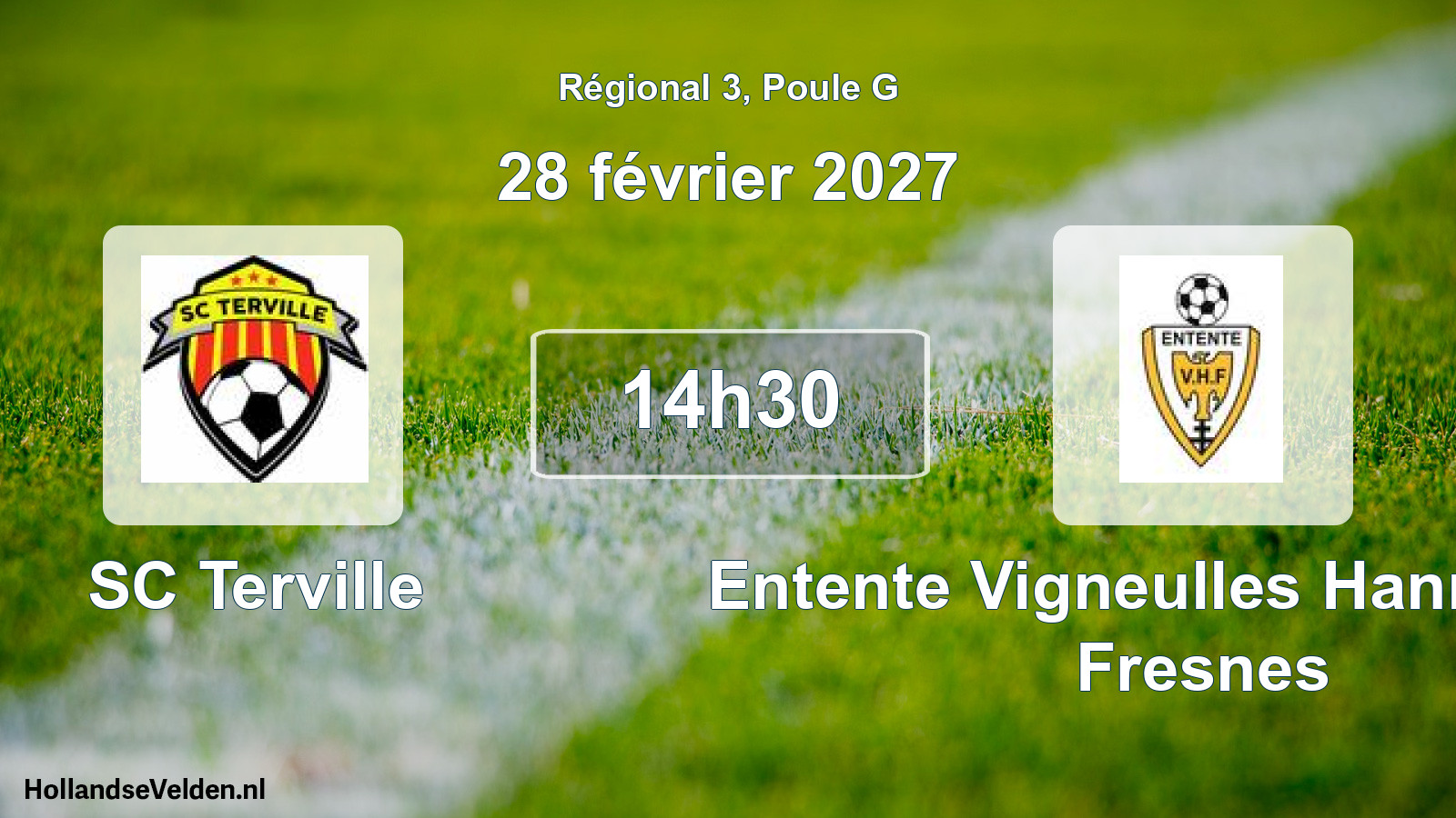 Scheduled Match: SC Terville - Entente Vigneulles Hannonville Fresnes (28 February 2027)