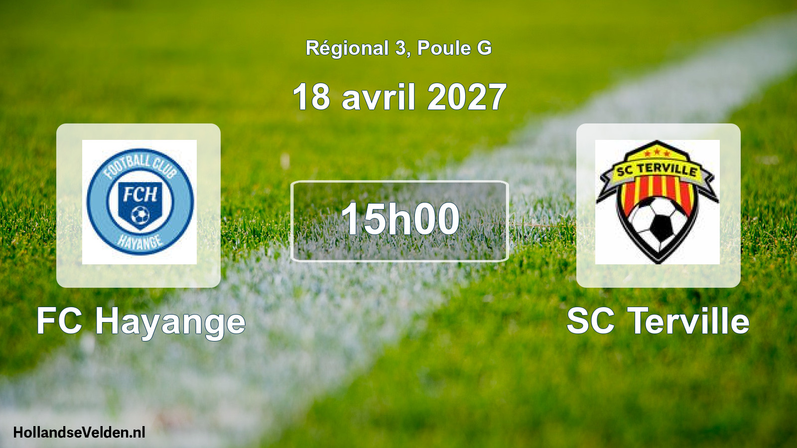 Scheduled Match: FC Hayange - SC Terville (18 April 2027)
