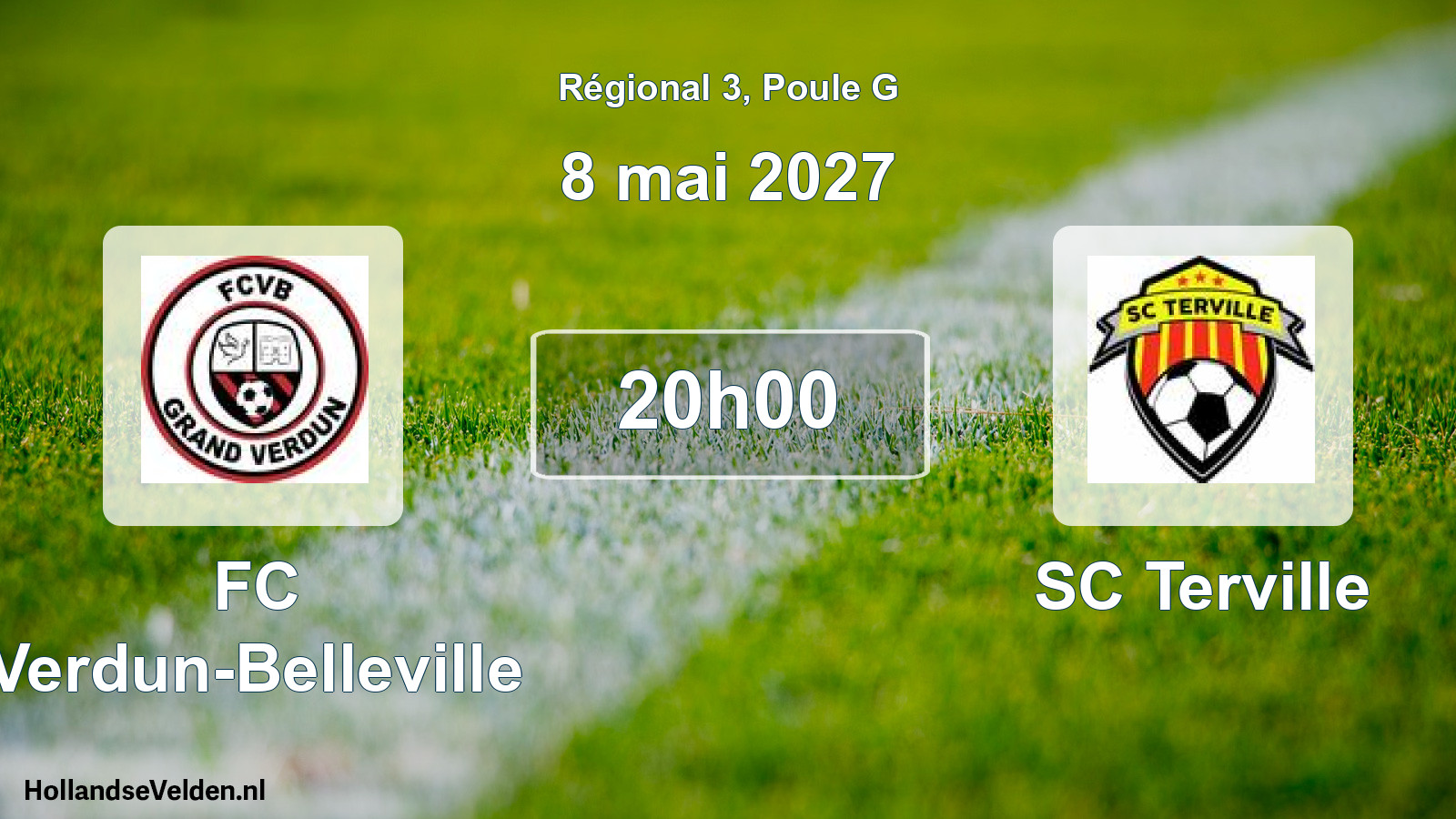 Scheduled Match: FC Verdun-Belleville - SC Terville (8 May 2027)