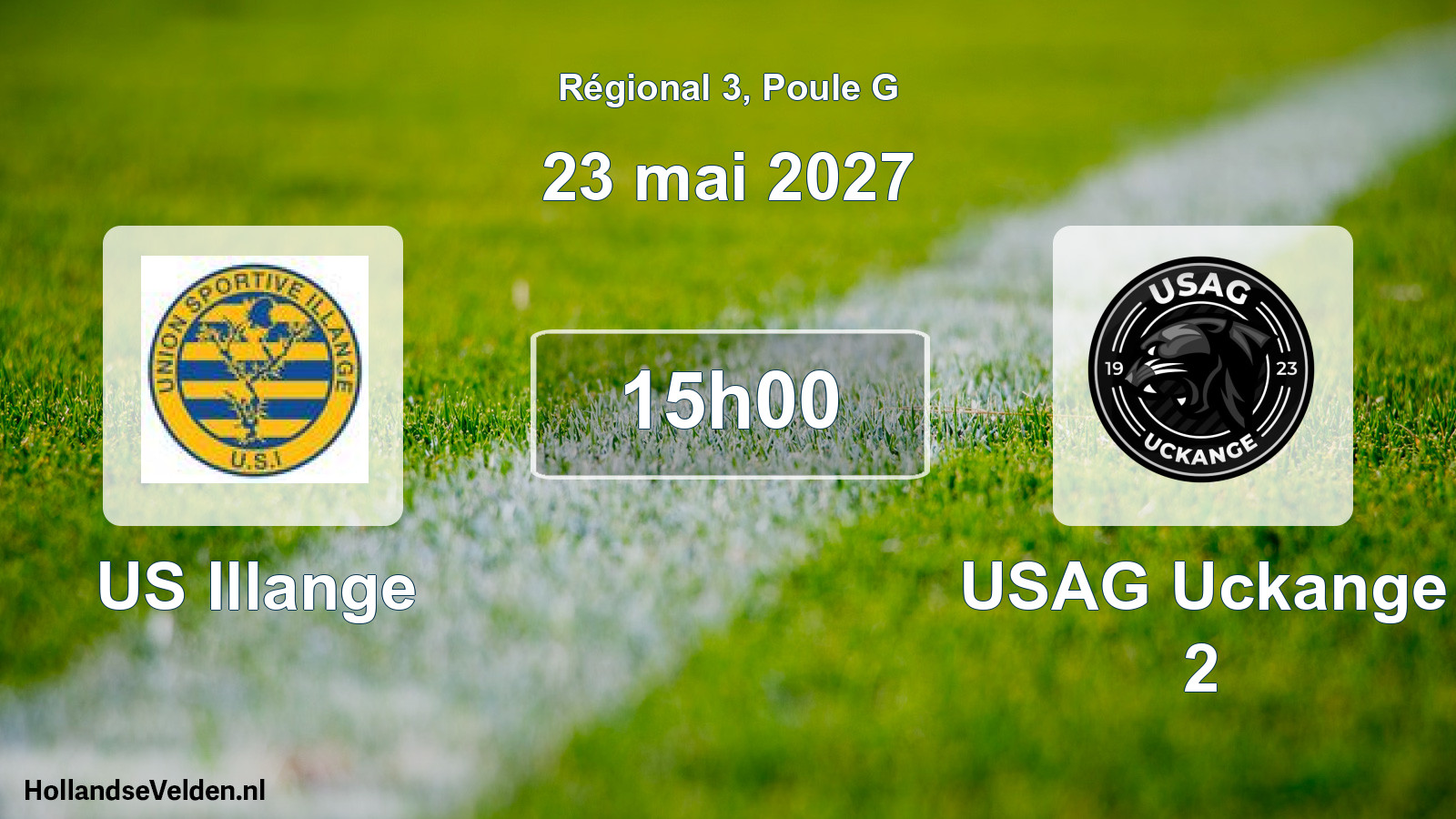Scheduled Match: US Illange - USAG Uckange 2 (23 May 2027)