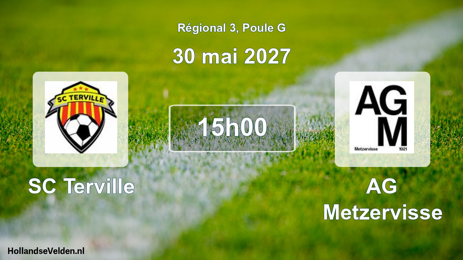 Scheduled Match: SC Terville - AG Metzervisse (30 May 2027)