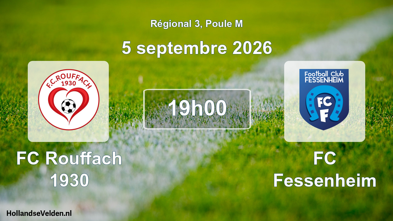 Scheduled Match: FC Rouffach 1930 - FC Fessenheim (5 September 2026)