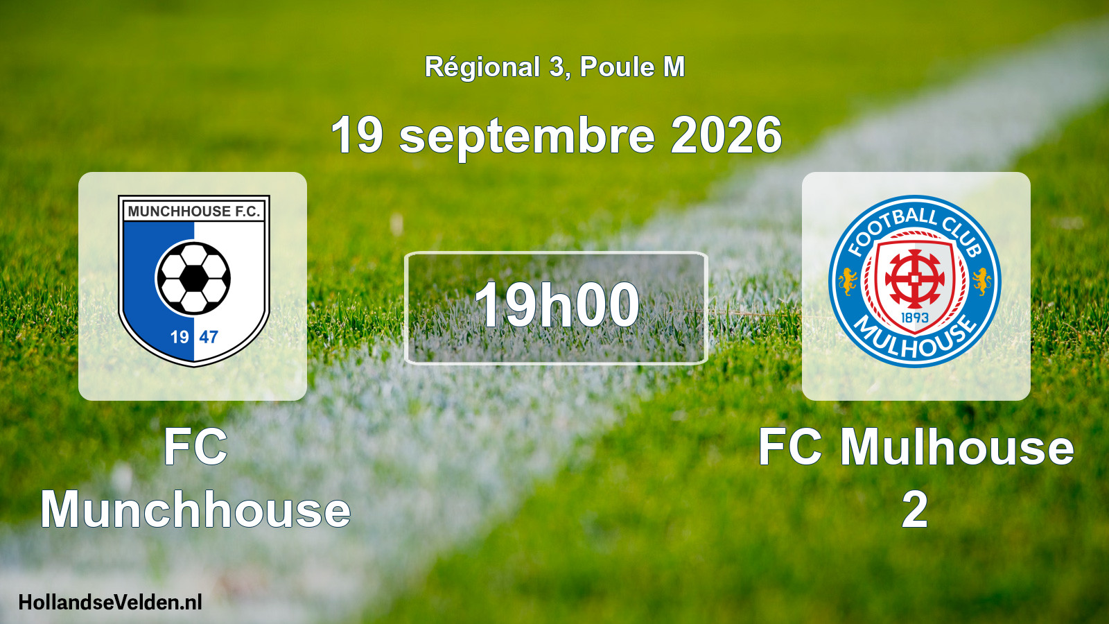 Scheduled Match: FC Munchhouse - FC Mulhouse 2 (19 September 2026)