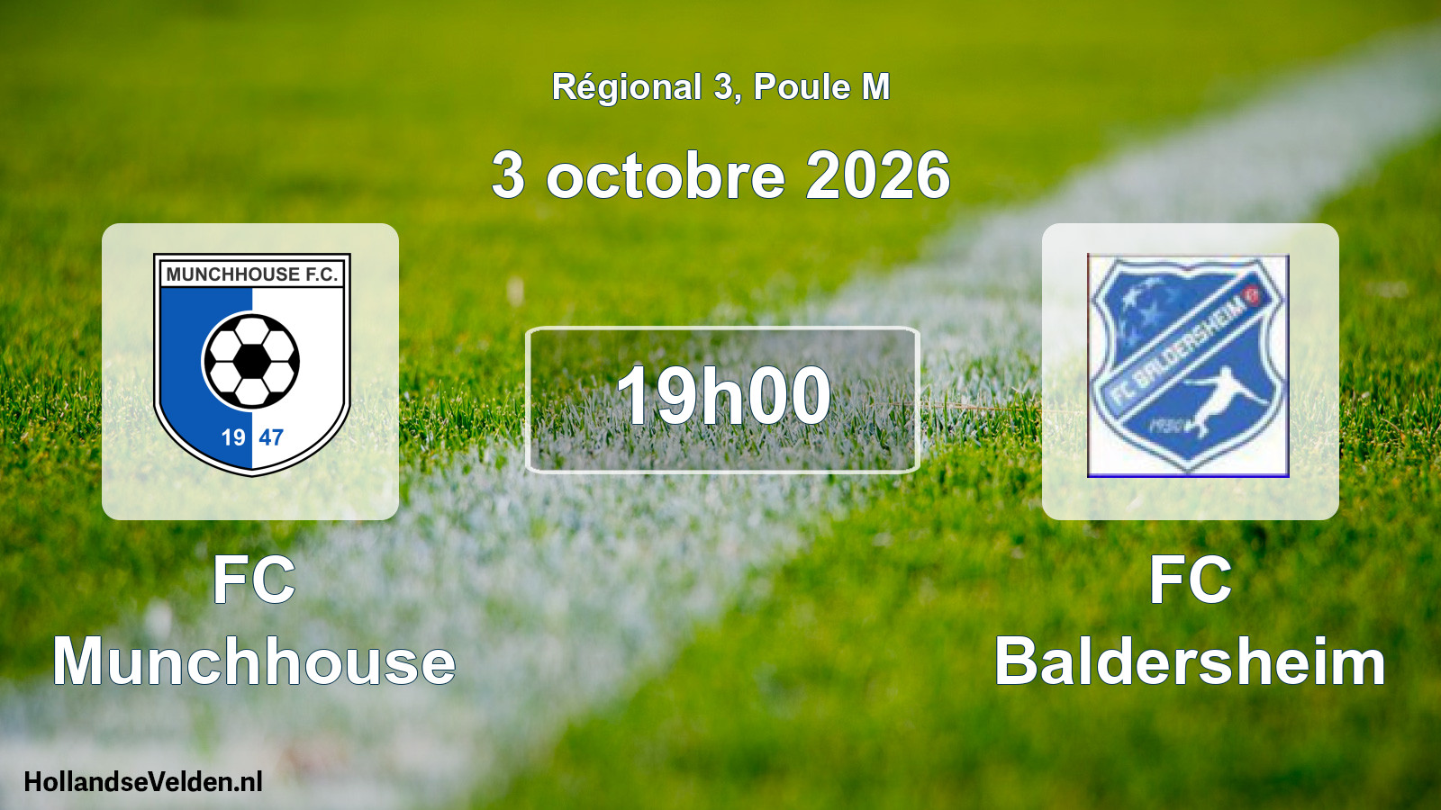 Scheduled Match: FC Munchhouse - FC Baldersheim (3 October 2026)