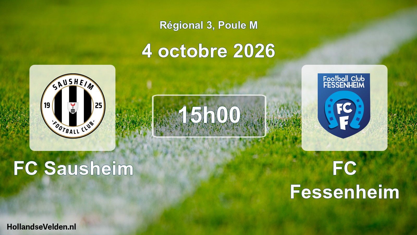 Scheduled Match: FC Sausheim - FC Fessenheim (4 October 2026)