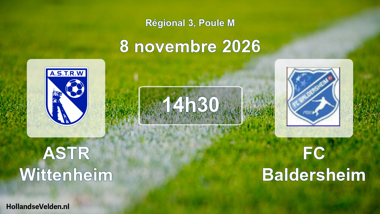 Scheduled Match: ASTR Wittenheim - FC Baldersheim (8 November 2026)