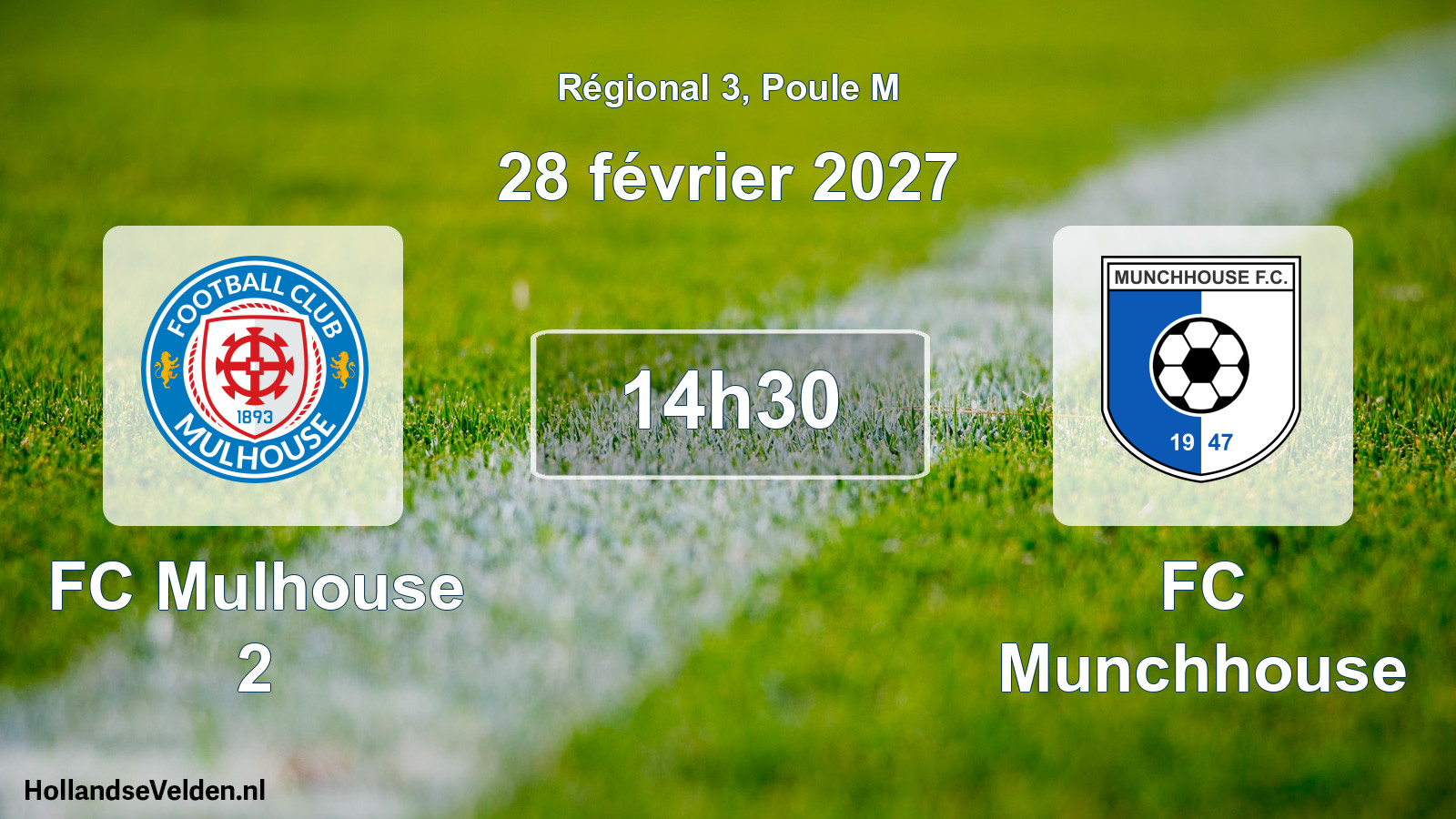 Scheduled Match: FC Mulhouse 2 - FC Munchhouse (28 February 2027)