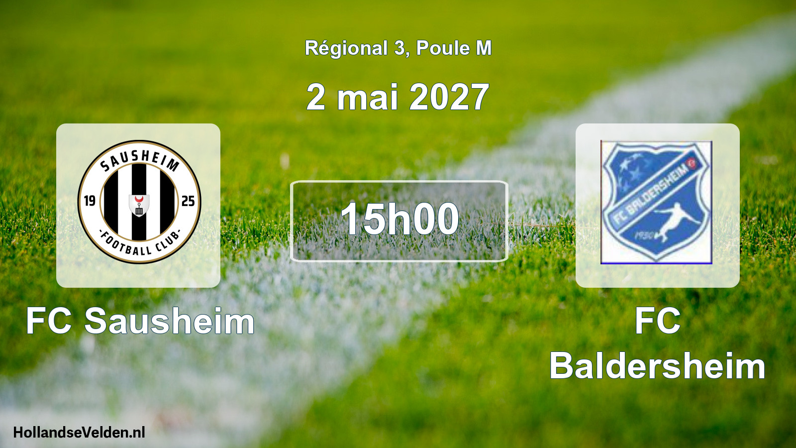 Scheduled Match: FC Sausheim - FC Baldersheim (2 May 2027)