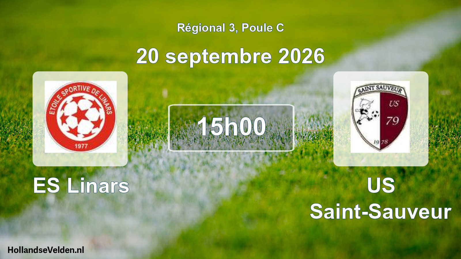Scheduled Match: ES Linars - US Saint-Sauveur (20 September 2026)