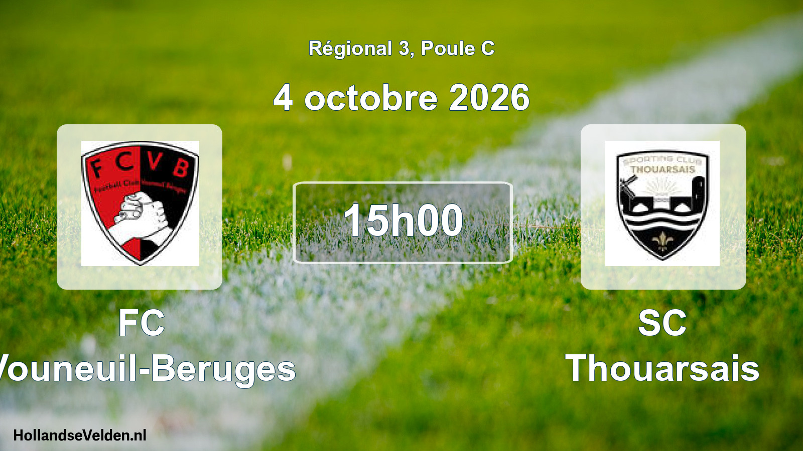 Scheduled Match: FC Vouneuil-Beruges - SC Thouarsais (4 October 2026)
