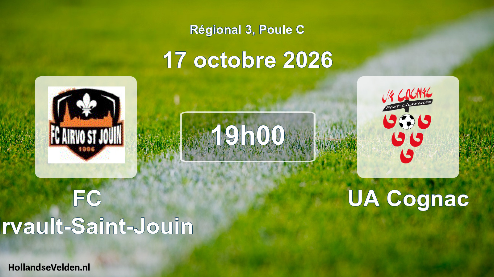 Scheduled Match: FC Airvault-Saint-Jouin - UA Cognac (17 October 2026)
