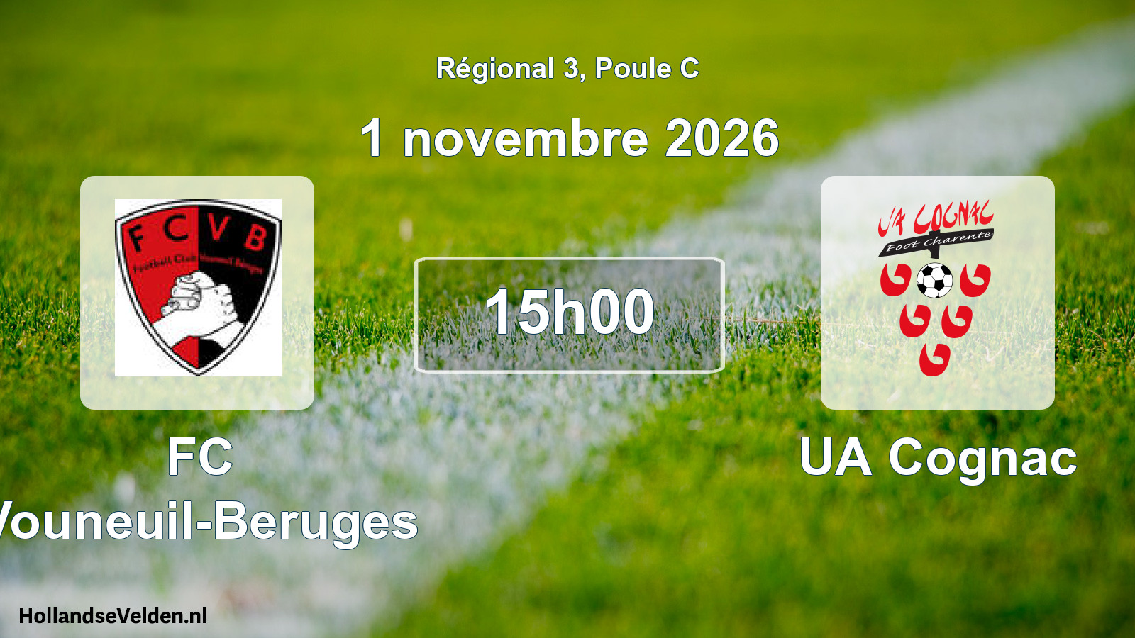 Scheduled Match: FC Vouneuil-Beruges - UA Cognac (1 November 2026)