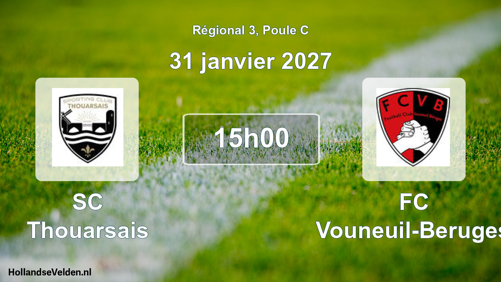 Scheduled Match: SC Thouarsais - FC Vouneuil-Beruges (31 January 2027)
