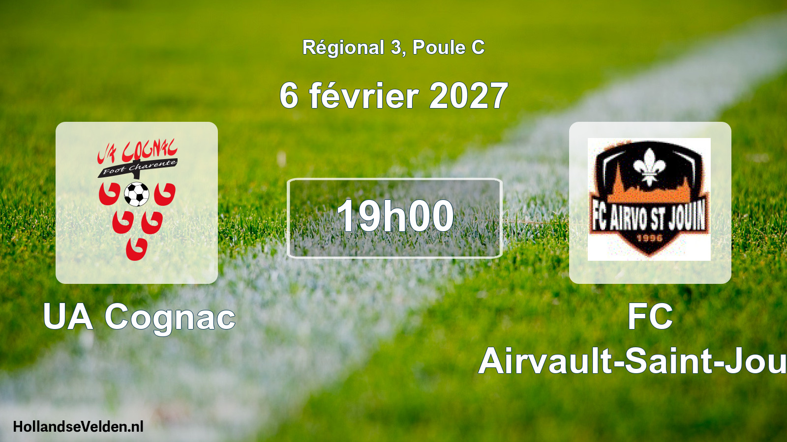 Scheduled Match: UA Cognac - FC Airvault-Saint-Jouin (6 February 2027)
