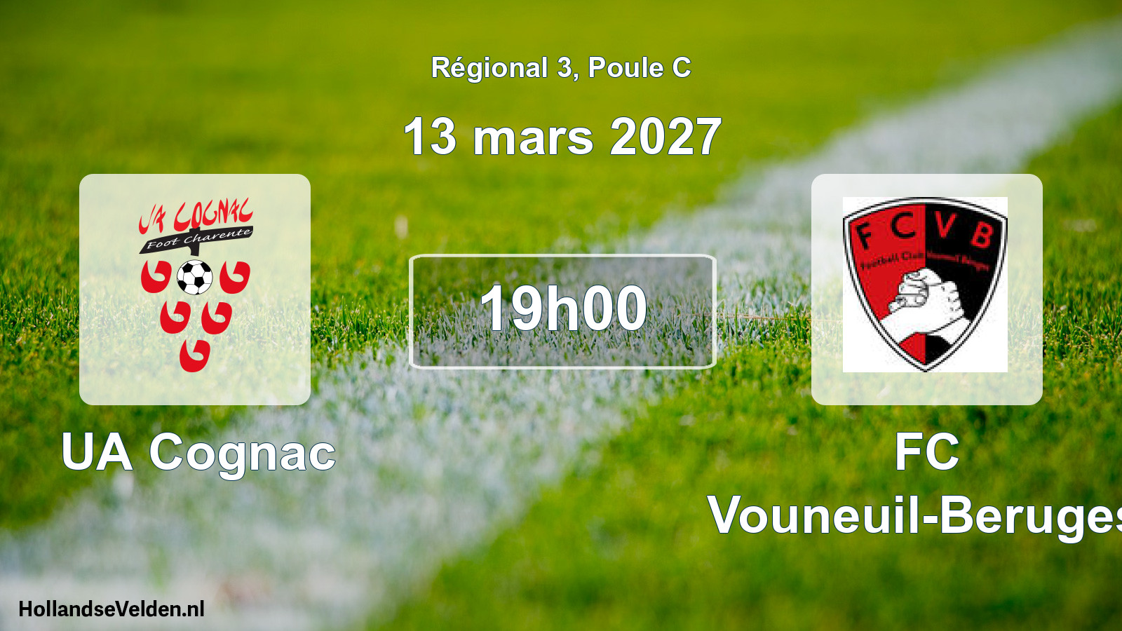 Scheduled Match: UA Cognac - FC Vouneuil-Beruges (13 March 2027)