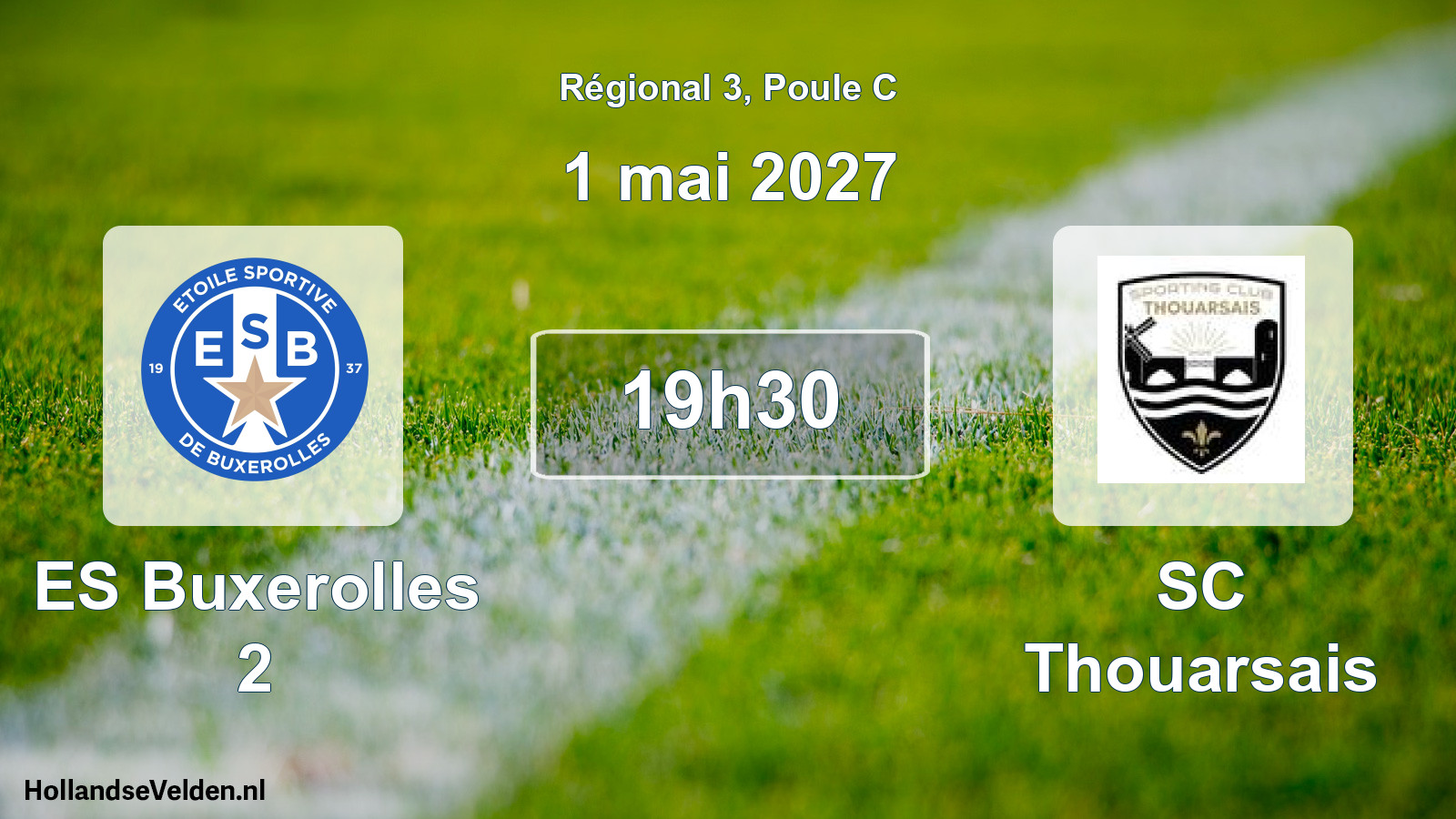 Scheduled Match: ES Buxerolles 2 - SC Thouarsais (1 May 2027)