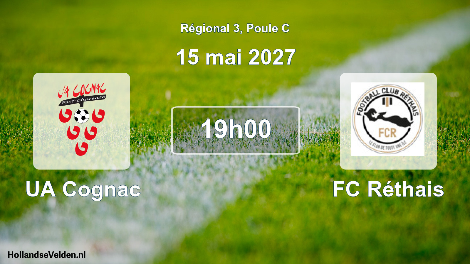 Scheduled Match: UA Cognac - FC Réthais (15 May 2027)
