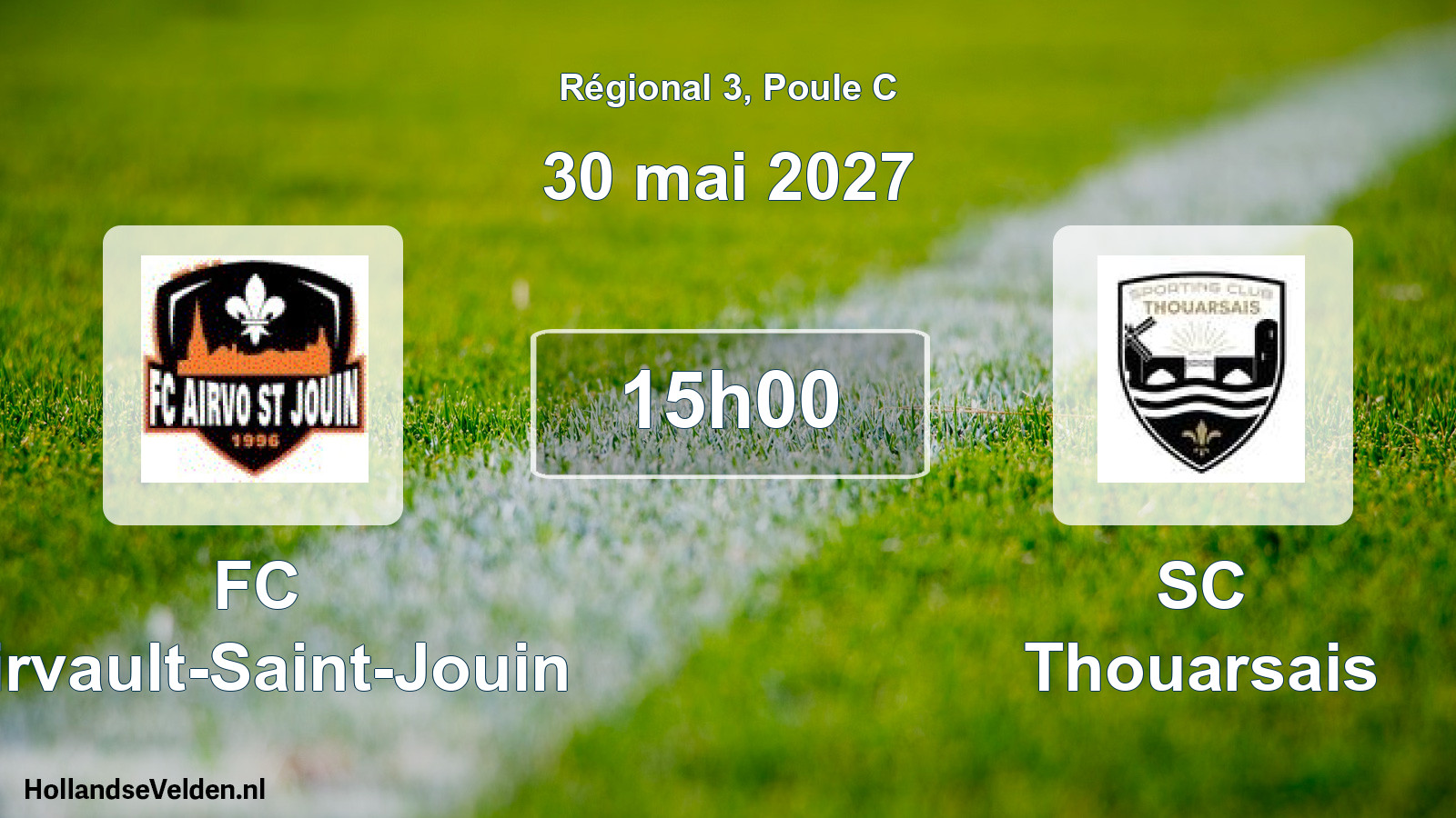 Scheduled Match: FC Airvault-Saint-Jouin - SC Thouarsais (30 May 2027)