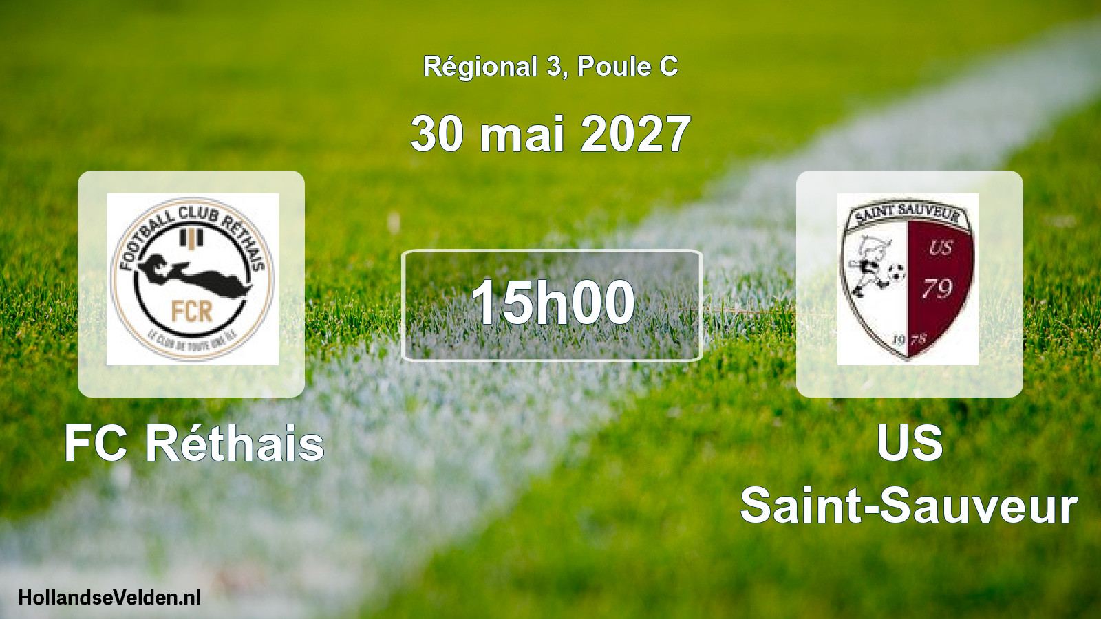 Scheduled Match: FC Réthais - US Saint-Sauveur (30 May 2027)