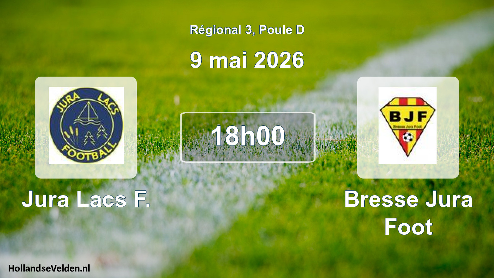Scheduled Match: Jura Lacs F. - Bresse Jura Foot (9 May 2026)