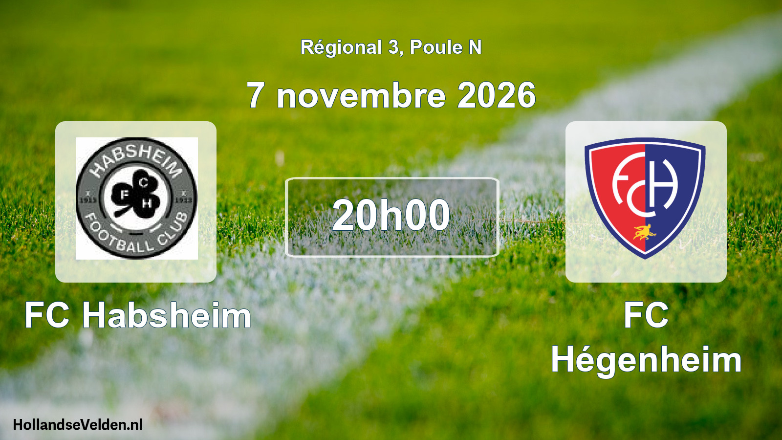 Scheduled Match: FC Habsheim - FC Hégenheim (7 November 2026)
