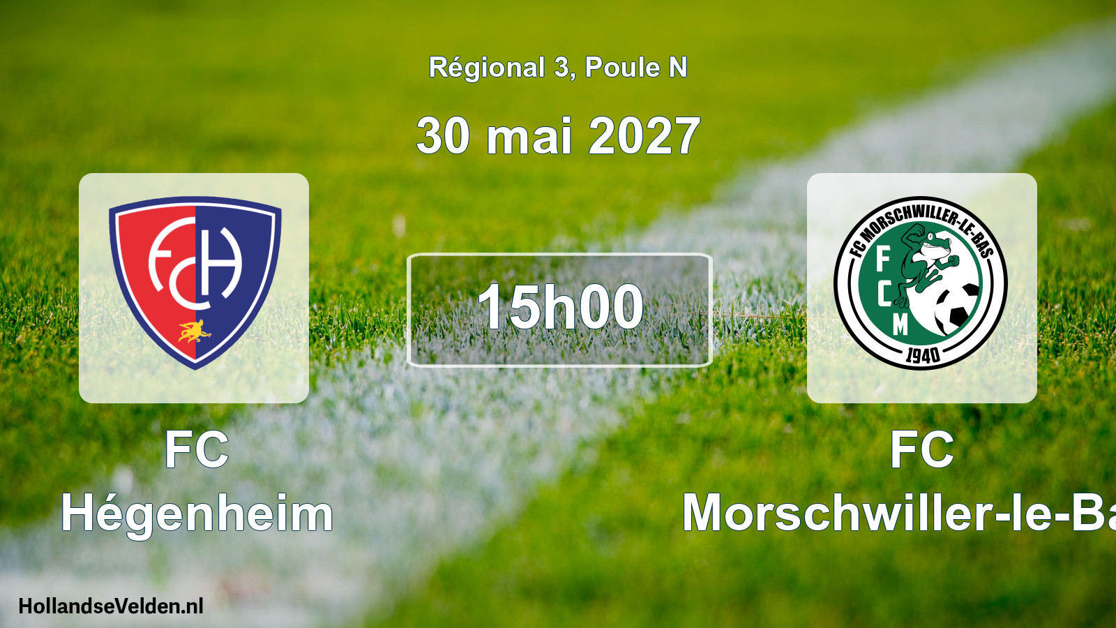 Scheduled Match: FC Hégenheim - FC Morschwiller-le-Bas (30 May 2027)