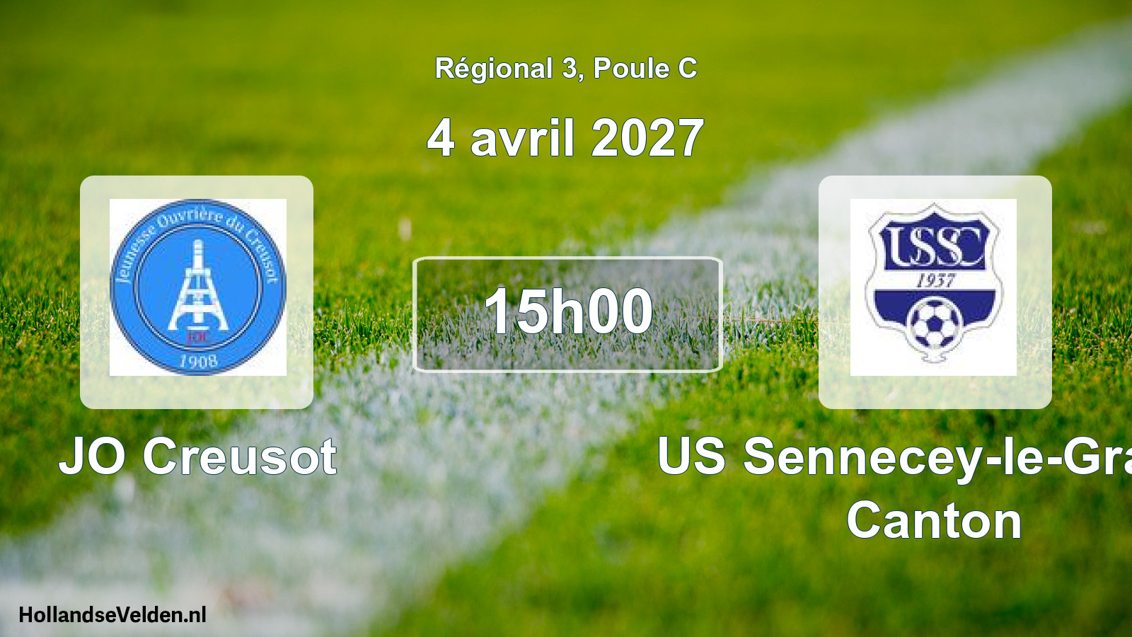 Scheduled Match: JO Creusot - US Sennecey-le-Grand Canton (4 April 2027)