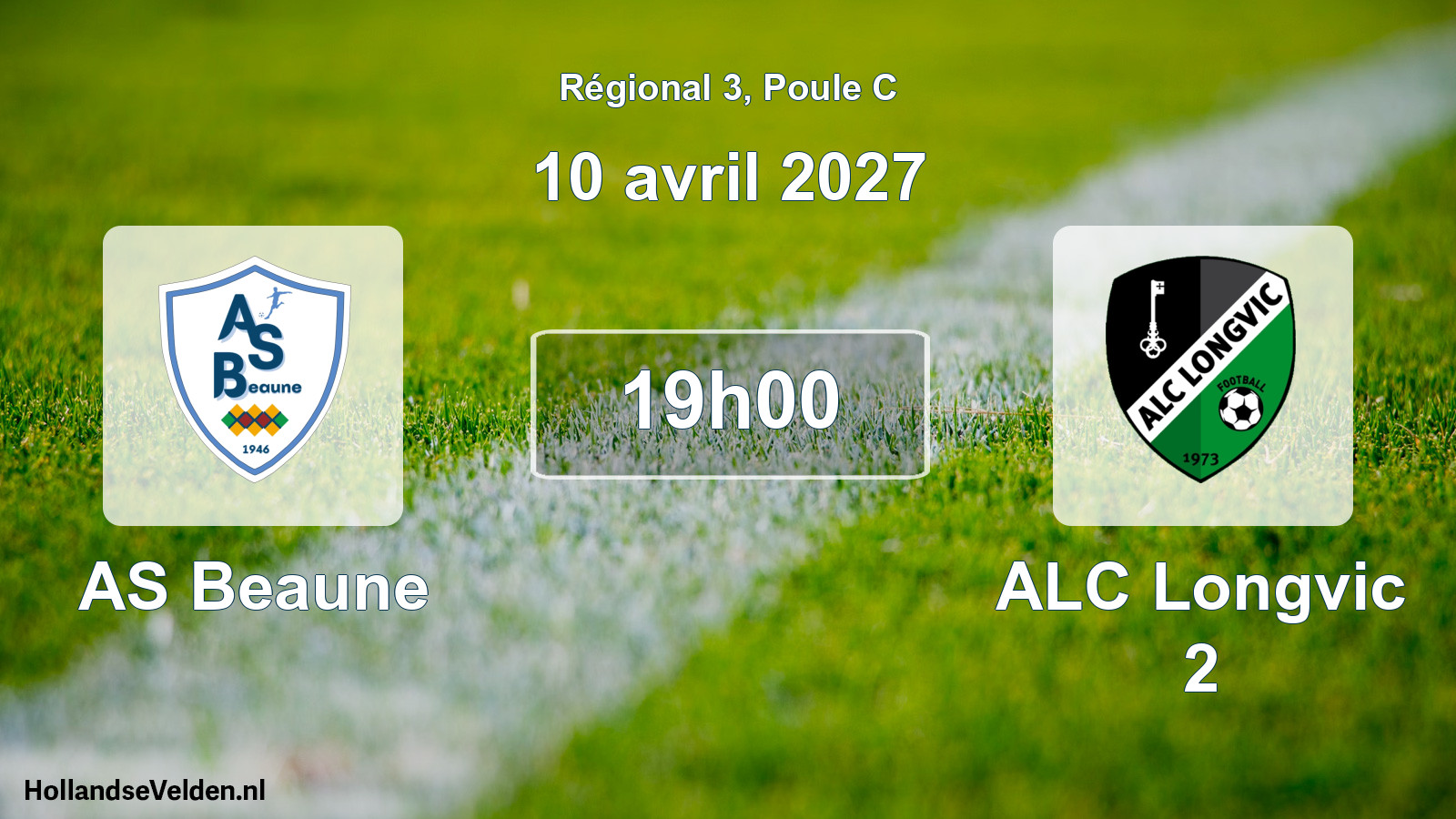 Scheduled Match: AS Beaune - ALC Longvic 2 (10 April 2027)