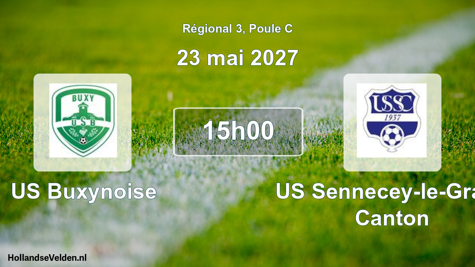 Scheduled Match: US Buxynoise - US Sennecey-le-Grand Canton (23 May 2027)