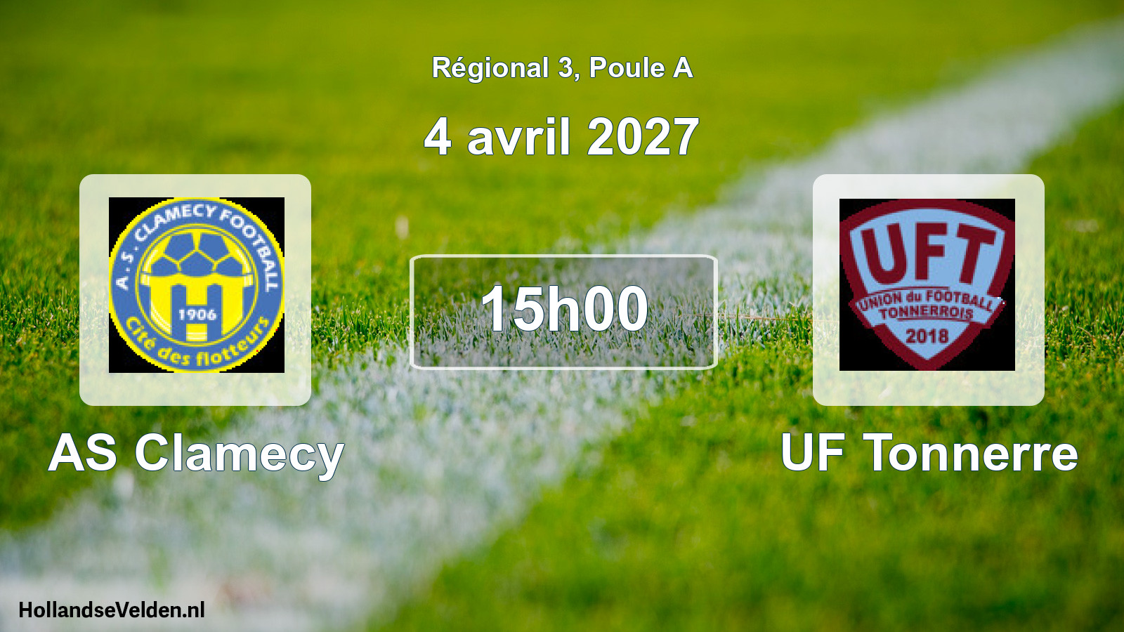 Scheduled Match: AS Clamecy - UF Tonnerre (4 April 2027)