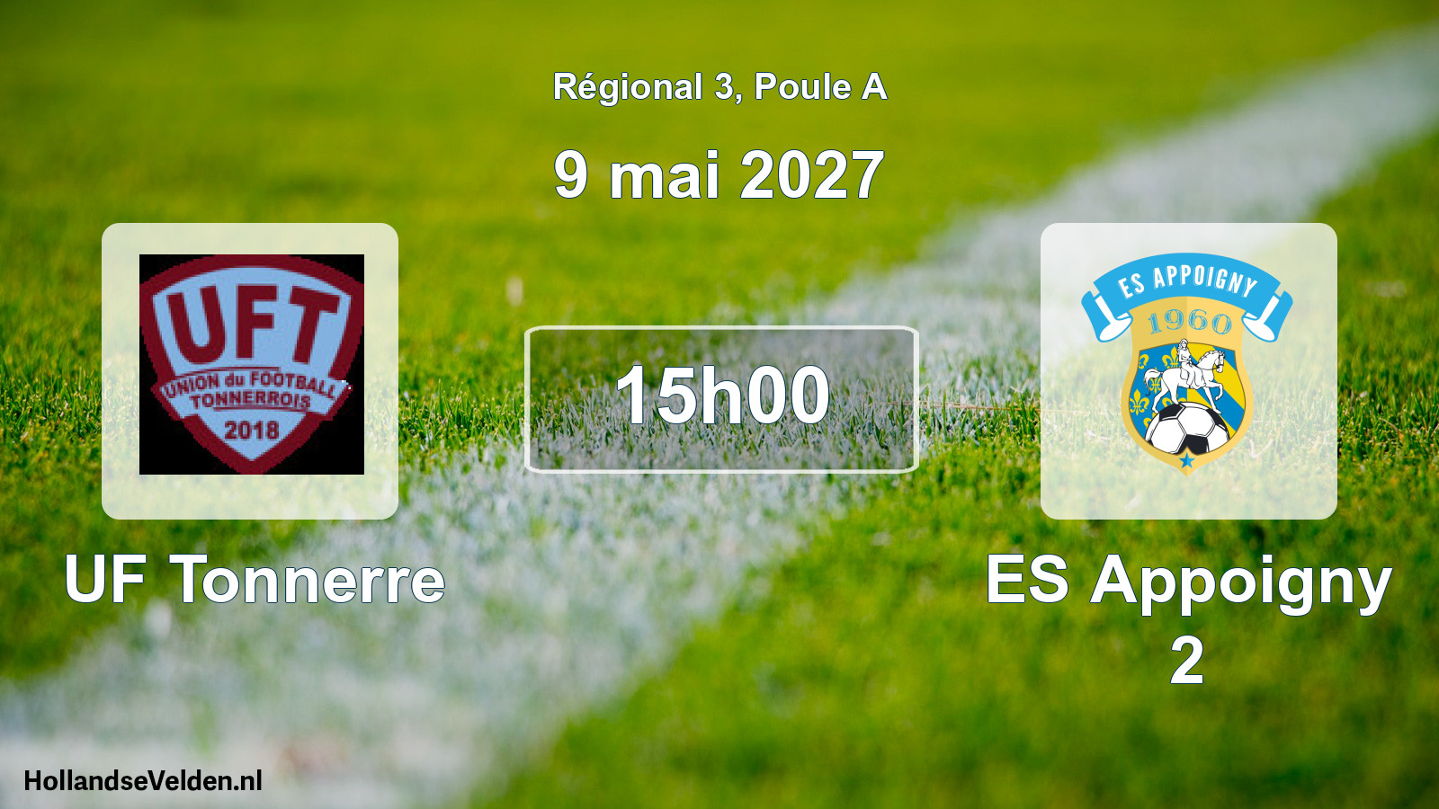 Scheduled Match: UF Tonnerre - ES Appoigny 2 (9 May 2027)