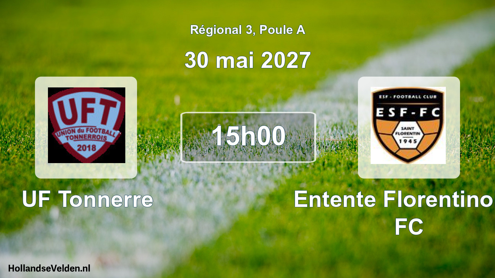 Scheduled Match: UF Tonnerre - Entente Florentinoise FC (30 May 2027)