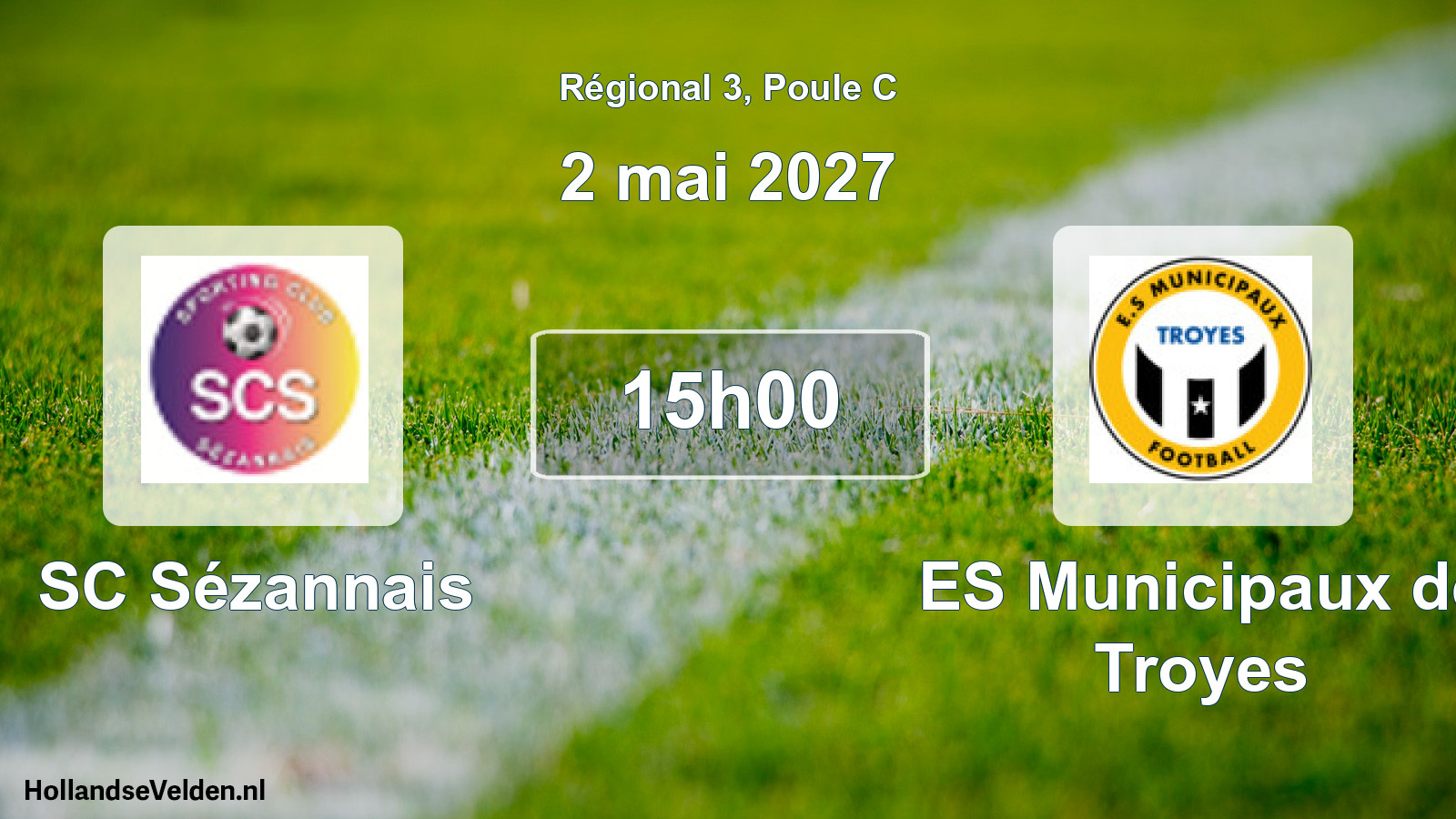 Match programmé: SC Sézannais - ES Municipaux de Troyes (2 mai 2027)