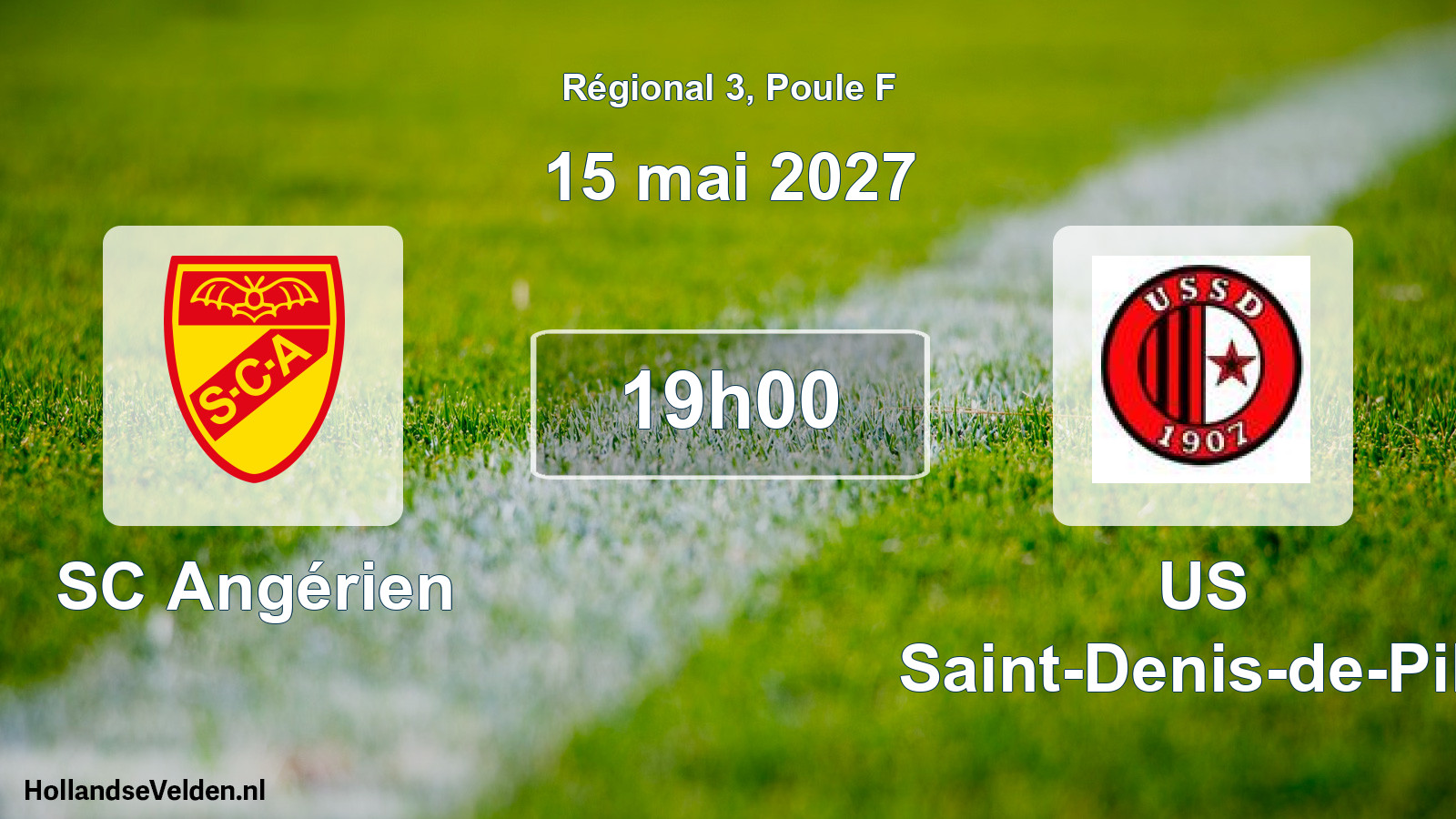 Scheduled Match: SC Angérien - US Saint-Denis-de-Pile (15 May 2027)