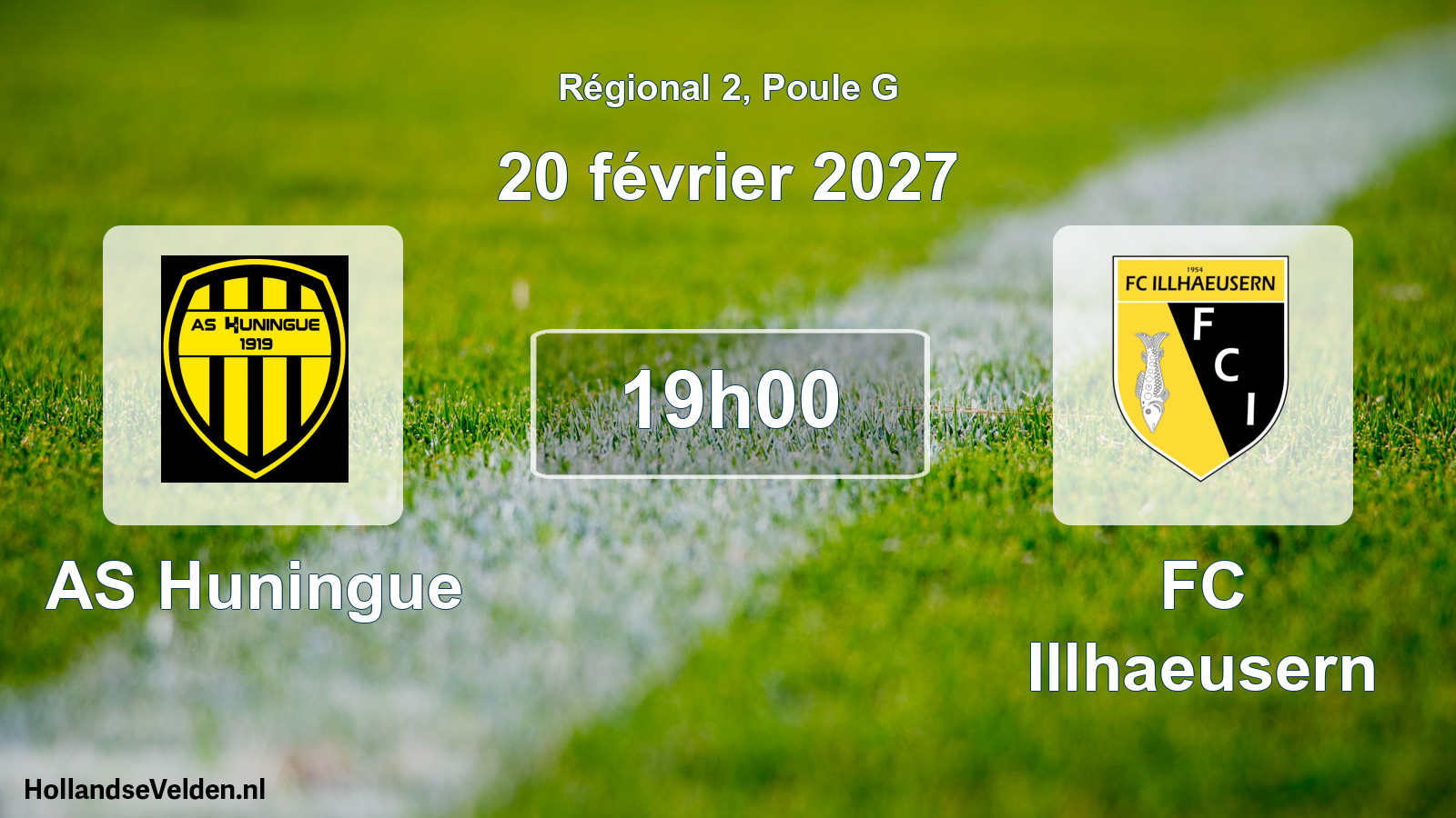 Scheduled Match: AS Huningue - FC Illhaeusern (20 February 2027)