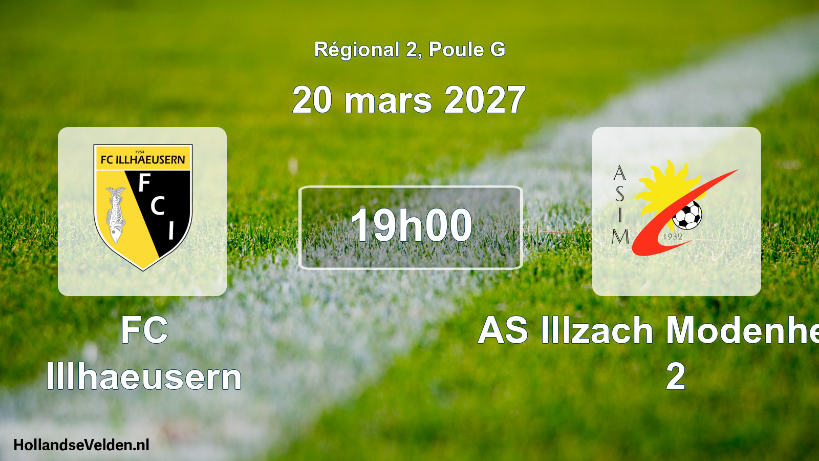 Scheduled Match: FC Illhaeusern - AS Illzach Modenheim 2 (20 March 2027)