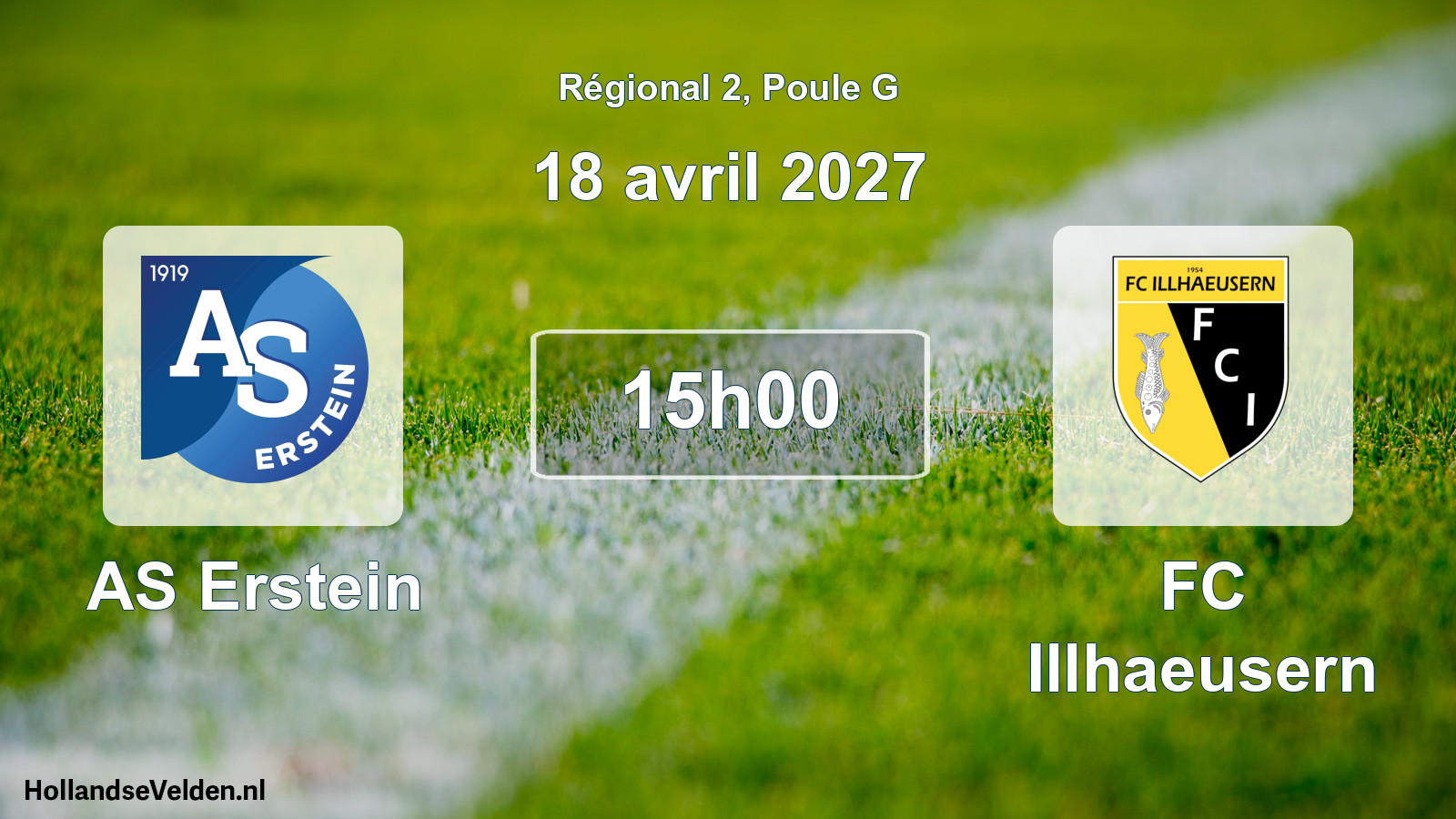 Scheduled Match: AS Erstein - FC Illhaeusern (18 April 2027)
