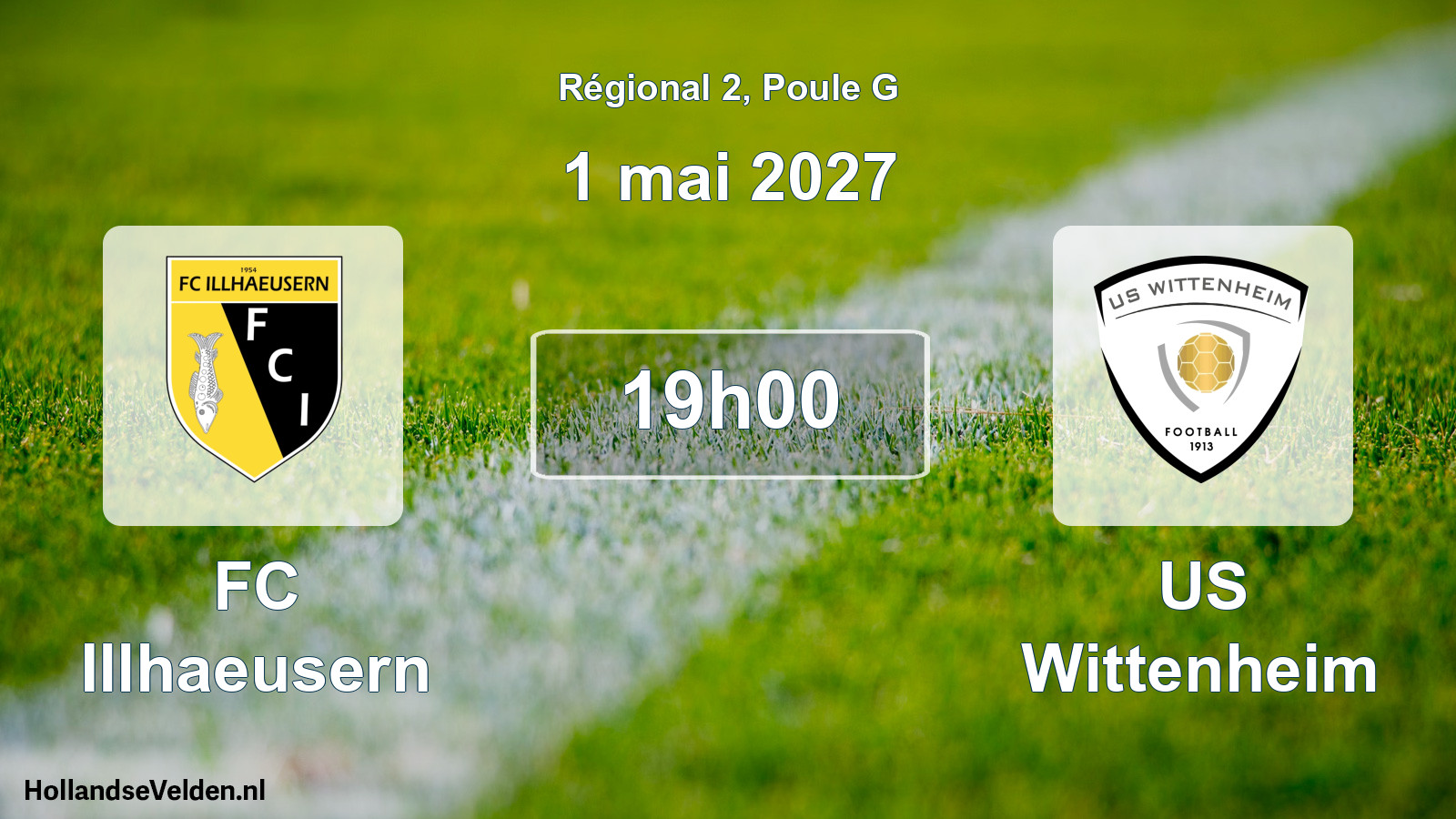 Match programmé: FC Illhaeusern - US Wittenheim (1 mai 2027)