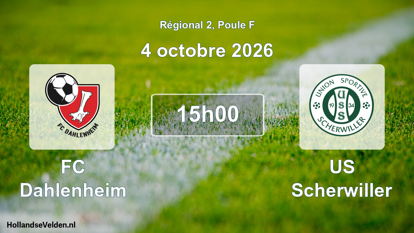 Scheduled Match: FC Dahlenheim - US Scherwiller (4 October 2026)