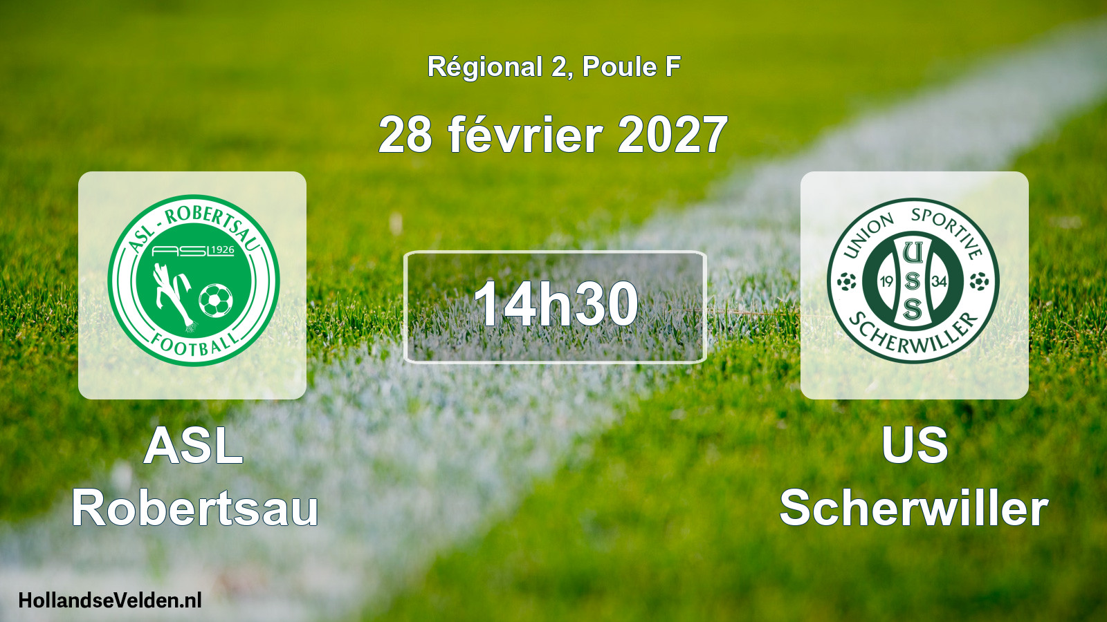 Scheduled Match: ASL Robertsau - US Scherwiller (28 February 2027)