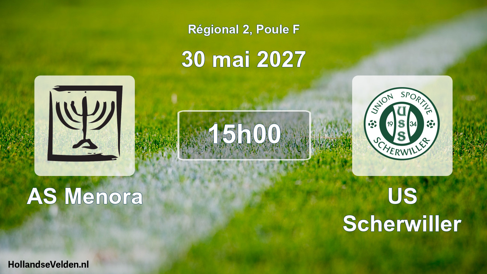 Scheduled Match: AS Menora - US Scherwiller (30 May 2027)
