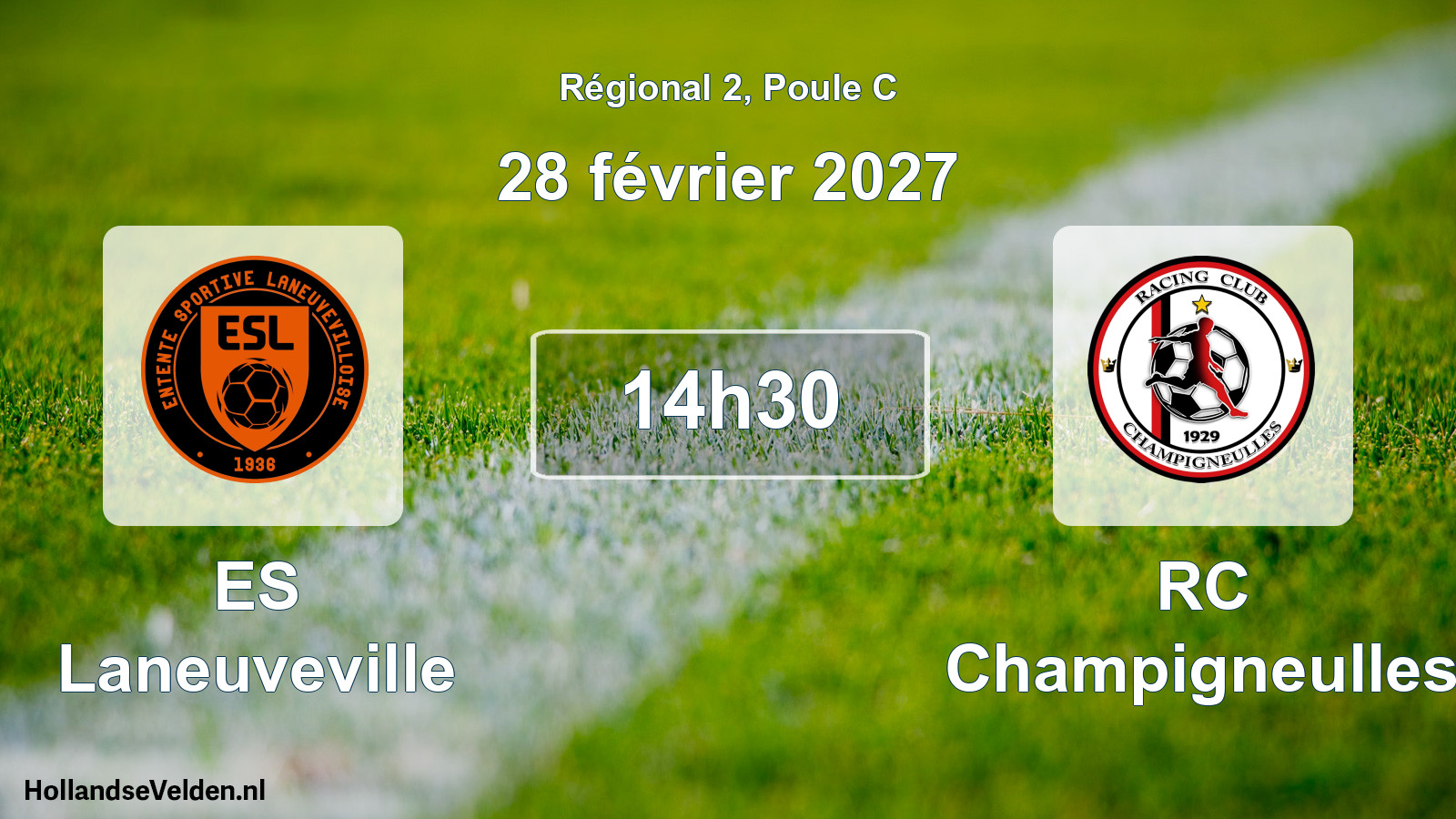 Scheduled Match: ES Laneuveville - RC Champigneulles (28 February 2027)