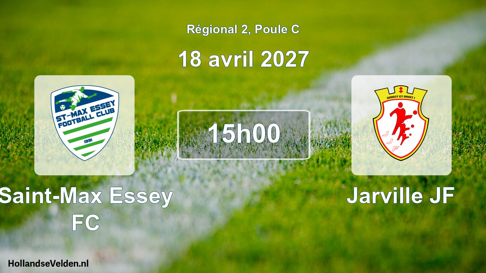 Scheduled Match: Saint-Max Essey FC - Jarville JF (18 April 2027)